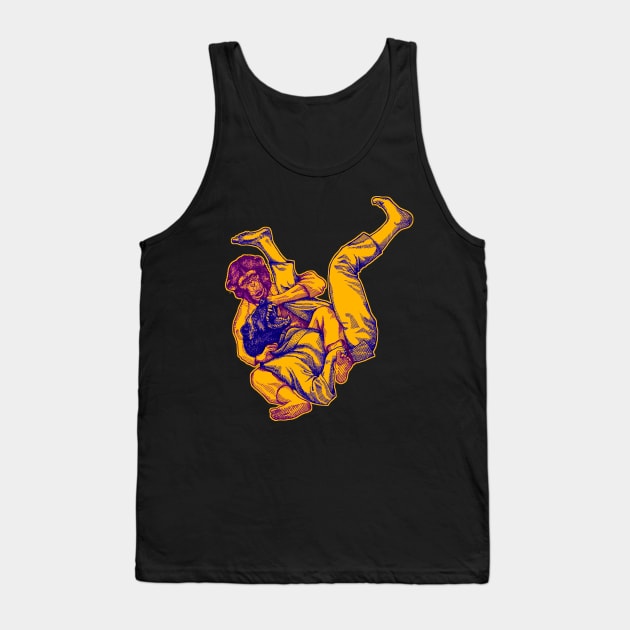 Martial Arts - Way of Life #7 - chimpanzee vs wolverine - bow and arrow choke Tank Top by undersideland